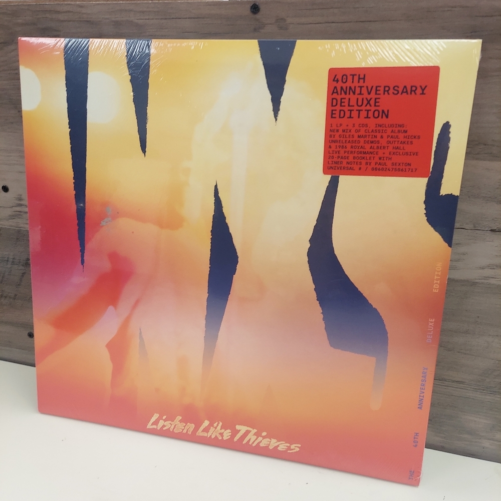 INXS Listen Like Thieves 40th Anniversary Deluxe Edition Vinyl LP 1xLP & 3xCD Cd
